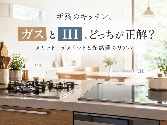 総社市の匠実ジャパンのIHとガスの違いブログアイキャッチ